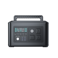 Station d'alimentation portable Aufiner 2000W 1488Wh LiFePO4, charge rapide AC 1000W, générateur solaire 500W pour le camping et la sauvegarde à domicile