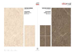 Carrelage en dalle de porcelaine moderne sans fin 24x48 pouces, finition brillante de qualité supérieure, pour murs et sols, design architectural - Product Image 3