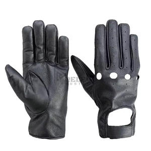 Guantes de Motociclismo de Cuero de Alto Rendimiento con Protección de Fibra de Carbono, Equipo de Carreras para Motociclistas, Acolchado Antideslizante en la Palma, Venta al Por Mayor - Product Image 4