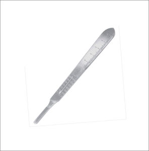 ด้ามมีดผ่าตัด BP รุ่นใหม่ คุณภาพดีที่สุด ขนาด 12.5 ซม. ผลิตจากเหล็กกล้าไร้สนิมสำหรับการผ่าตัดกระดูกและข้อ - Product Image 5