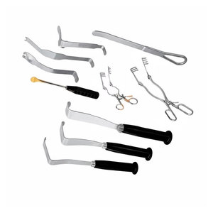 Système d'Écarteurs pour Chirurgie de l'Épaule en Acier Allemand, Ensemble d'Instruments Orthopédiques 10 Pièces, Kit d'Écarteurs Chirurgicaux en Acier Inoxydable pour Épaule - Product Image 3
