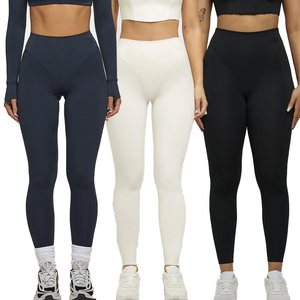 Maßgefertigte Butty Soft Leggings mit Hohem Bund, Volle Länge, V-Form, Vierwege-Stretch-Leggings - Product Image 6
