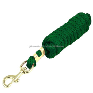 Ensembles de matériel équestre personnalisés : Corde de trelage en coton tricoté longue, nouveau design, pour l'équitation - Product Image 3