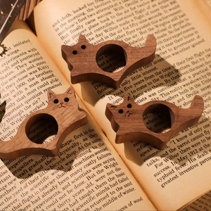 Support de lecture pour doigt en bois, porte-livre pour le doigt - Product Image 1