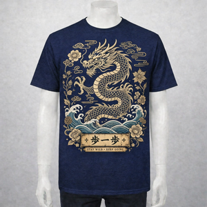 Autre T-shirt moderne en polyester à manches courtes, ajusté, imprimé animal, vêtements de sport professionnels, vêtements d'entraînement, design personnalisé - Product Image 1