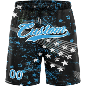 Shorts de Playa Personalizados para Hombre, Impresión por Sublimación, Secado Rápido, Cintura Elástica con Cordón, Estilo Casual, Número 00 y Logotipo Frontal - Product Image 5
