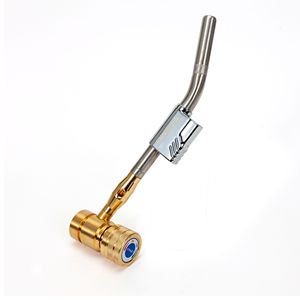 Torche à gaz portable Tesmo Lumos A en laiton et acier inoxydable pour le brasage de tuyaux en cuivre, la soudure et l'installation de climatisation - Product Image 3