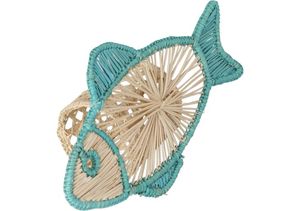 Premium Handmade Fish Shape Rattan Napkin Ring Natural Woven Table Decor Holder for Trendy Coastal Dining and Wedding Setup - Product Image 4