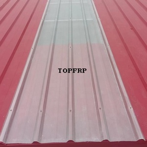 ขายตรงจากโรงงาน แผ่นหลังคาไฟเบอร์กลาส FRP/GRP แผ่นหลังคาพลาสติกลอนลูกฟูก แผ่นหลังคากระเบื้อง - Product Image 2