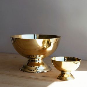 Premium handmade brass serving bowl decorative kitchenware elegant dining centerpiece durable metal <b>utensil</b> for home use - Product Image 6