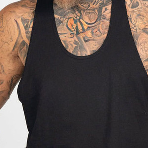 <b>Mens</b> Stringer <b>Singlet</b> Muscle Fit Tank Top Sleeveless Fitness Gym Workout Bodybuilding Training Wear <b>Mens</b> Stringer <b>Singlet</b> - Product Image 5