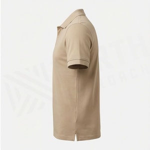 เสื้อโปโลชาย เสื้อยืดผ้าฝ้ายระบายอากาศ แขนสั้น สวมใส่สบาย เหมาะสำหรับกอล์ฟ ออกกำลังกาย ใส่ได้ทุกวันในฤดูร้อน สีสันปรับแต่งได้ เสื้อท็อปส์สำหรับกิจกรรมต่างๆ - Product Image 3