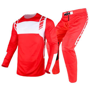Combinaison de course moto respirante à manches courtes grande taille, ensemble de motocross, maillot de course personnalisé, coupe-vent, hiver - Product Image 2