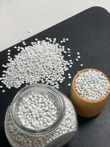 Ultra High Concentration White <b>Masterbatch</b> 75% TiO2 Maximum Loading Film Food Grade <b>Plastic</b> Color Pellets for Super Thin Film - Product Image 2