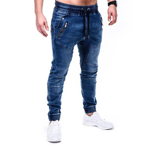 Pantalones Vaqueros Desgastados de Alta Calidad para Hombre, Estilo Hip Hop Vintage, Corte Recto, Diseño Cargo, Estilo Urbano - Product Image 3