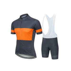 Ensemble maillot et short de cyclisme pour homme, noir, or, blanc, vêtements de vélo performants - Product Image 5