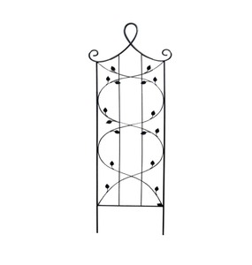 Handcrafted Decorative <b>Garden</b> <b>Trellis</b> <b>with</b> <b>Leaf</b> Pattern for Backyard and Patio Enhancement - Product Image 2
