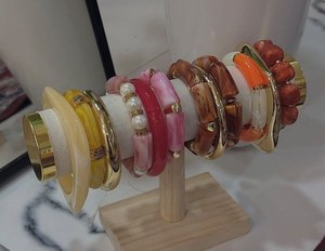 Modern jewelry stackable Multicolor Resin <b>bangles</b> lucite <b>bangle</b> Resin <b>bangle</b> <b>bracelets</b> for women Multicolor <b>Bangles</b> For Girls - Product Image 1