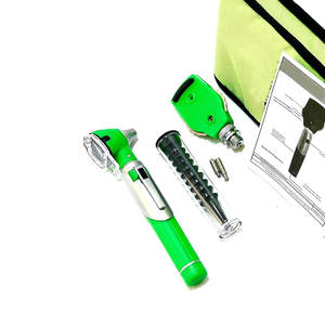 Kit de Examen Veterinario Manual con Fibra Óptica para Diagnóstico ORL, Oftalmoscopio, Otoscopio, para Uso Clínico en Oído, Ojo, Nariz y Garganta de Animales - Product Image 5