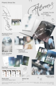 SHINEE - [ ATMOS ] 6TH MINI (PRISMIC ATMOS Ver.) Álbum de K-Pop en CD, el Más Vendido en Corea, para Todas las Edades - Product Image 5