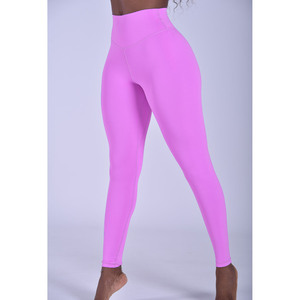 กางเกงรัดรูปออกกำลังกายสำหรับผู้หญิงกางเกงเลกกิ้งออกกำลังกายโยคะกีฬาไร้รอยต่อช่วยให้คุณเย็นและแห้งในช่วง - Product Image 6