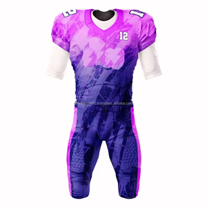 Uniforme de Fútbol Americano para Hombre de Primera Calidad en Oferta, Servicio OEM, Pantalones y Camiseta de Equipo, 100% Poliéster Elástico - Product Image 6