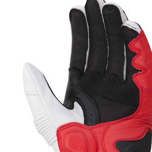 Gants de course longs en cuir véritable pour homme, résistants, pour le ski, le motocross, la moto, le vélo, avec logo - Product Image 5