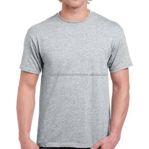 T-shirt de sport à col rond en polyester et coton, vêtements pour hommes de haute qualité, taille plus, logo imprimé sur le devant, respirant, séchage rapide - Product Image 3