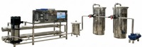 Système de purification d'eau par osmose inverse de haute qualité 2000 LTR en acier inoxydable