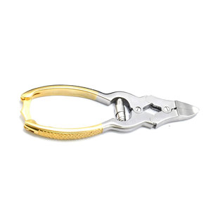 Coupe-ongles Mycotic pour ongles épais et incarnés, double action, robuste, à ressort, doré, pour podologie - Product Image 5