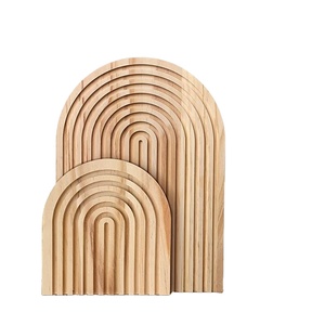 Plateau de service en bois au design Raibbow Nouveau plateau de service en finition naturelle Dernier plateau de service en bois Nouveau plateau en bois - Product Image 1