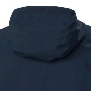 Chaqueta impermeable de poliéster para senderismo con capucha para hombre, logotipo personalizado, cortavientos con cremallera completa, chaqueta de lluvia para hombre - Product Image 4