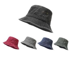 Single Side Customizable All Print 100% Cotton Breathable & Waterproof Fashion Unisex Bucket <b>Hat</b> Red Grey Brown Black Golf - Product Image 1