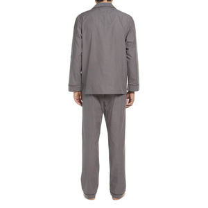 Pyjama d'été 100% soie de mûrier confortable pour hommes, ensemble deux pièces fin et respirant à manches courtes et shorts, tenue décontractée unie pour la maison - Product Image 2