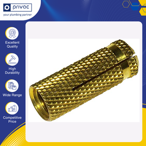 Best Quality <b>Tools</b> and Hardware Female Threaded Expansion Type 10mm Brass Anchor with Natural Surface Treatment - Product Image 5
