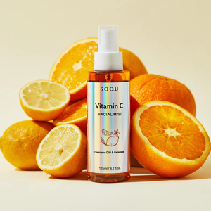 La brume vitaminée de la marque cosmétique coréenne n°1 SOQU apporte des nutriments et de l'hydratation pour un effet éclaircissant sur la peau. - Product Image 3