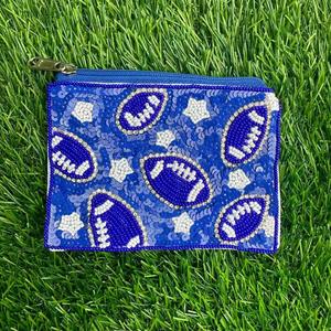 Monedero de Pez Payaso Bordado a Mano, de Algodón, Forma Rectangular, Tema Animal, Accesorio Textil Artesanal - Product Image 6