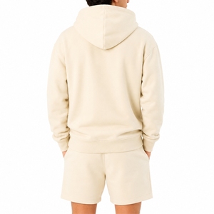 <b>Men</b> <b>Hoodie</b> <b>Shorts</b> <b>Set</b> Premium Soft Fleece Oversized Fit Factory Direct Fashion Relaxed Everyday Fit Modern Streetwear Style - Product Image 2