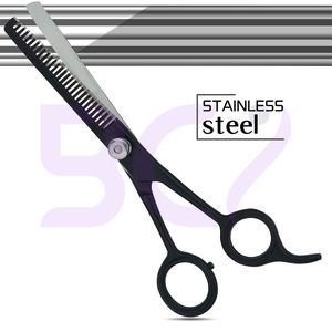 Tijeras de Adelgazamiento de Cabello de Acero Inoxidable, Fáciles de Usar, Antideslizantes, Duraderas, con Agarre Cómodo, para un Mezclado Preciso, Precio al por Mayor - Product Image 3