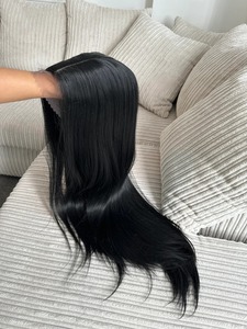 Offre Spéciale : Mèches de Cheveux Naturels Noirs Brésiliens Vierges, Douces et Lisses, Extensions de Cheveux Humains pour Femmes, Idéales pour le Coiffage - Product Image 3