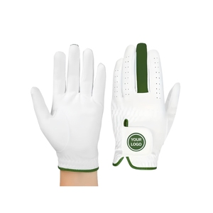 Gants de golf légers et respirants pour gaucher, fabriqués directement en usine, avec logo personnalisé, panneau arrière extensible, en cuir, pour tournoi, Vietnam - Product Image 1