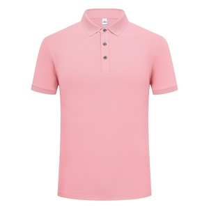 เสื้อโปโลแขนสั้นเข้ารูปสำหรับผู้ชายเสื้อโปโลผ้าฝ้ายลายทางลำลองดีไซน์เรียบง่ายสำหรับใส่ทำงานส่งตรงจากโรงงาน - Product Image 2