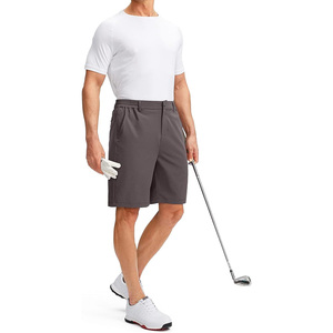 Shorts de golf pour hommes, vêtements de sport personnalisés OEM, vêtements de performance athlétique, 100% coton, anti-UV, logo sur le devant, fabricant exportateur du Pakistan - Product Image 1