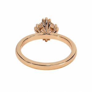 Anillo de Diamante Cultivado en Laboratorio Color E VS1, Listo para Enviar, Certificado IGI, Oro de 18K, Corte Asscher, Anillo de Compromiso - Product Image 5