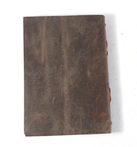 Custom High Quality Customized Gift For Student Logo <b>Leather</b> Best Quality Vintage Brown Color Handmade Recycled Cotton Paper - Product Image 3