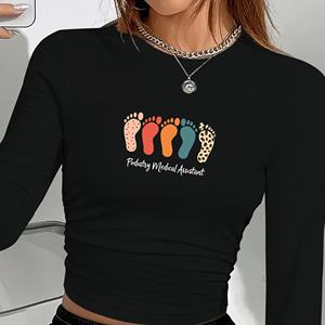 Chemise à manches longues pour femme Podiatry Medical Assistant - Product Image 2