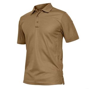 T-shirts pour hommes en polyester/coton 100% brillant, tricoté, respirant, séchage rapide, personnalisable avec logo OEM - Product Image 3