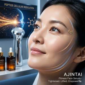Sérum de renouvellement cellulaire avancé aux peptides avec du rétinol et du collagène végétalien pour l'élasticité des yeux anti-âge, tous types de peau - Ajintai Zen - Product Image 3