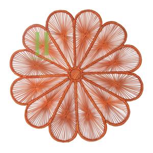 Set de table en corde de papier de haute qualité, tailles personnalisables, variété de couleurs, pour la décoration de table de salle à manger, Noël, OEM du Vietnam, vente en gros - Product Image 4