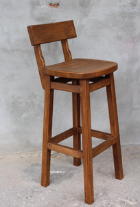 Chaise haute de bar moderne en acier et cuir, idéale pour la salle à manger, l'extérieur, les hôpitaux - Mobilier commercial pour hôtels - Product Image 4